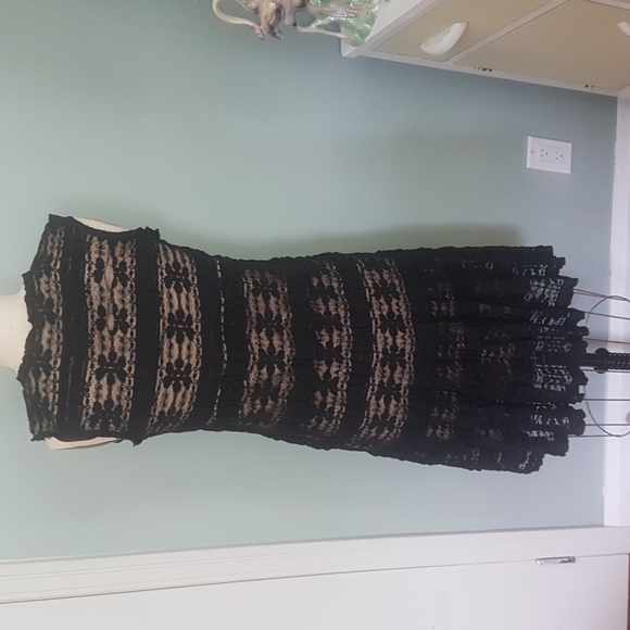 Max Studio lace V neck, sleeveless dress - Picture 5 of 5